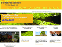 Tablet Screenshot of fuktskyddadehem.se